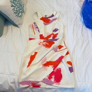 Vibrant white dress